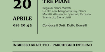 Cineforum Villa Lorenzi – Tre Piani, 20 aprile ore 20.45